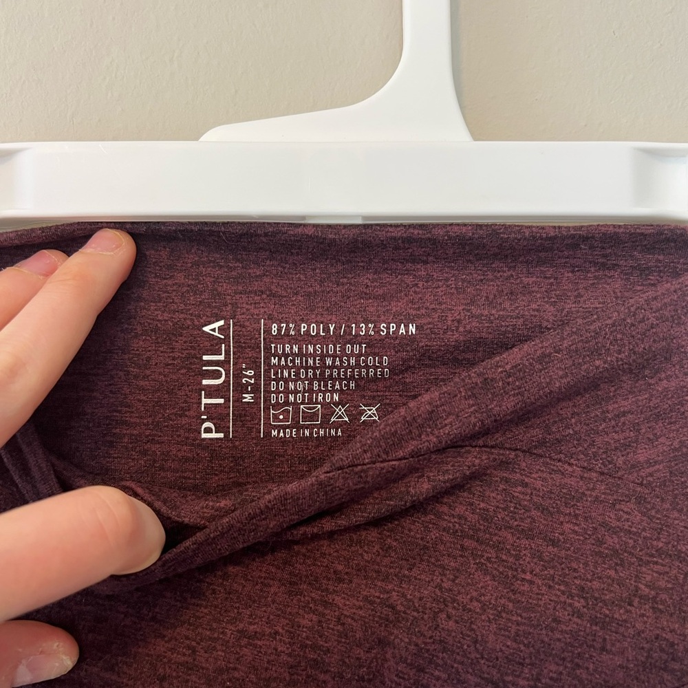 p'tula bare warmth legging currant - Picture 3 of 5